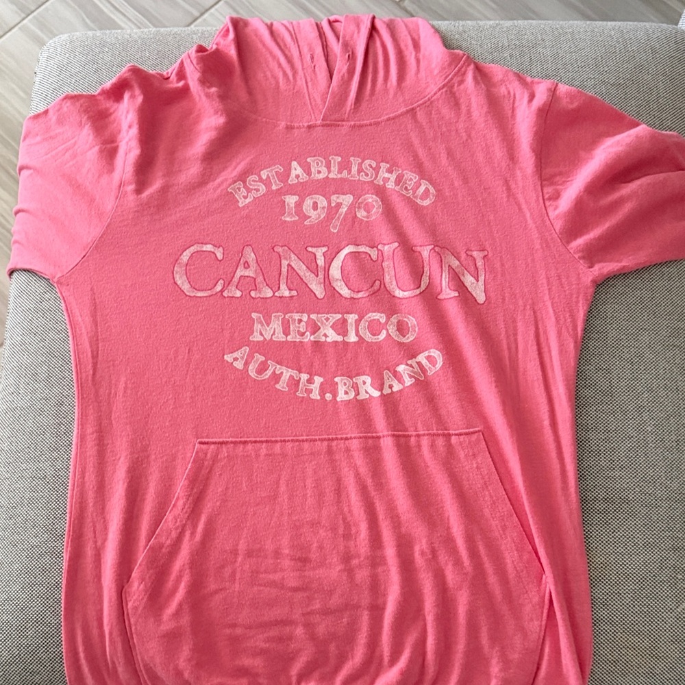 Bright Pink Long Sleeve Top